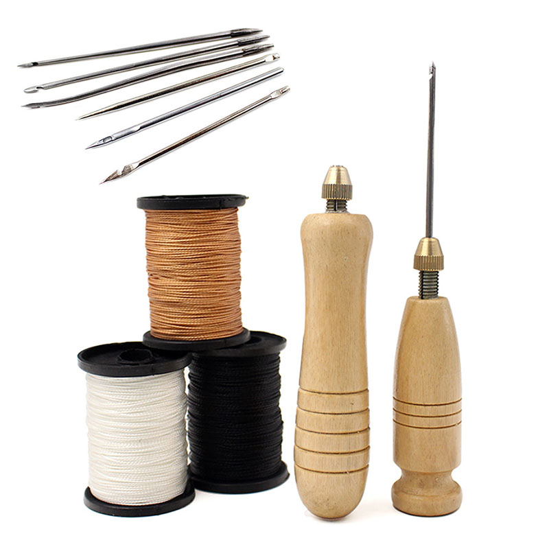 Leatherwork Awl - Zestaw DIY do szycia skóry: szydło