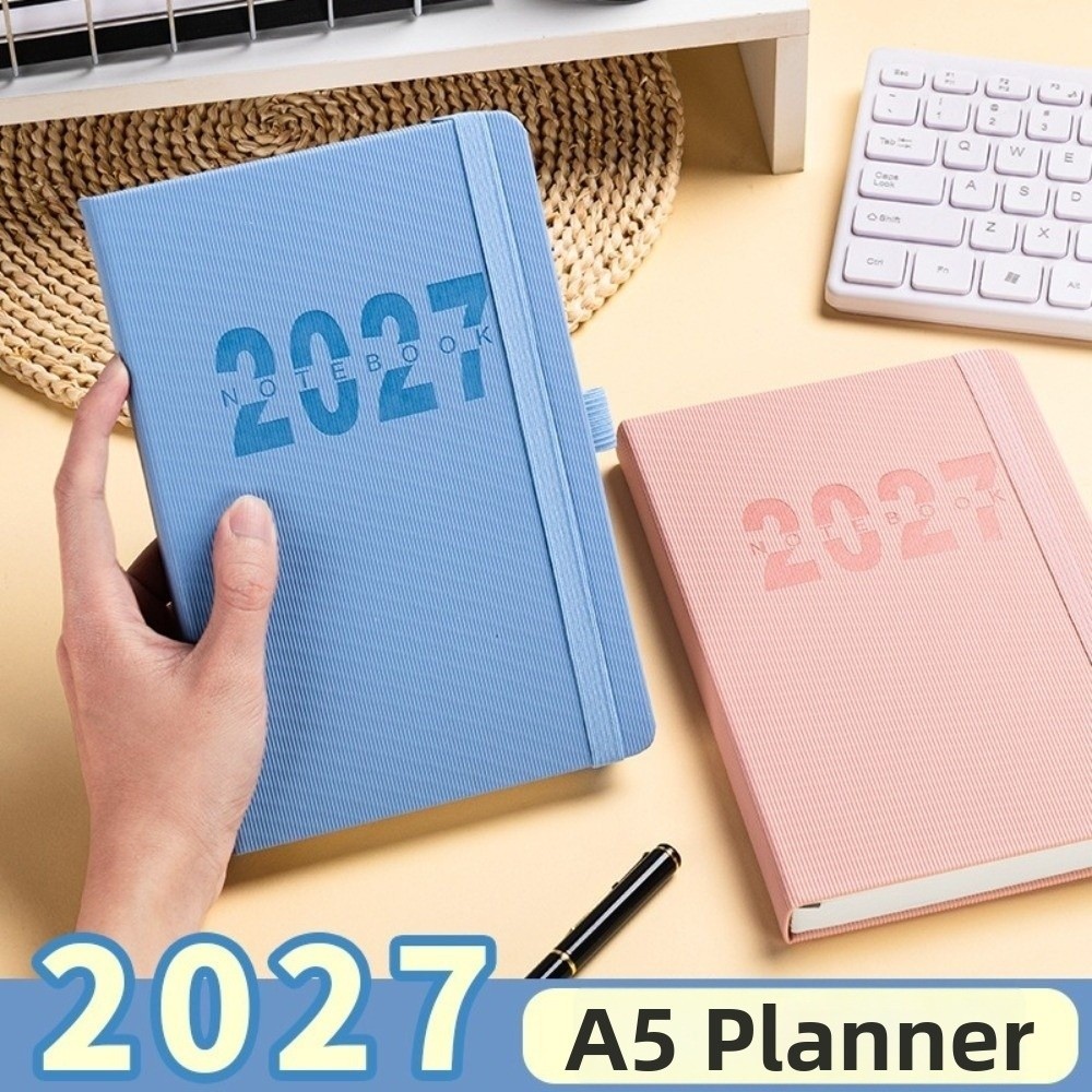 Leather Work Notepad - Planer na rok 2027, notes, 12