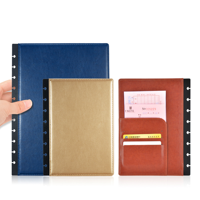 Leather Work Notepad - Notatnik w luźnych kartkach z okładką