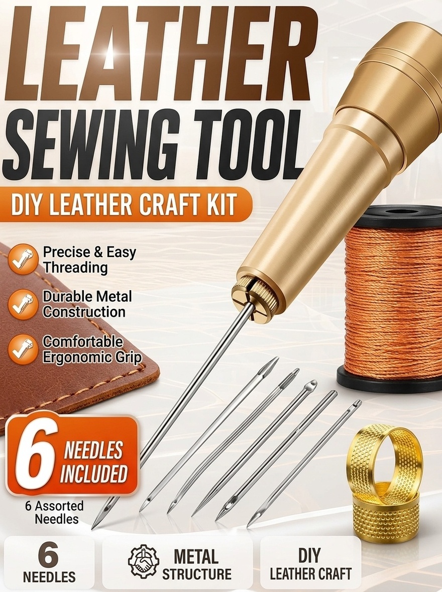 Narzędzie do szycia skóry, szy – Leatherwork Awl recenzja i cena