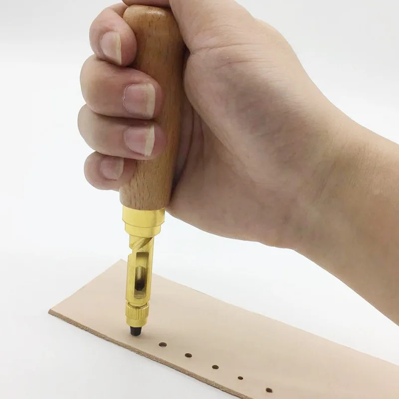 DIY Wykrojnik do skóry obrotow – Leather Punch Revolving recenzja i cena