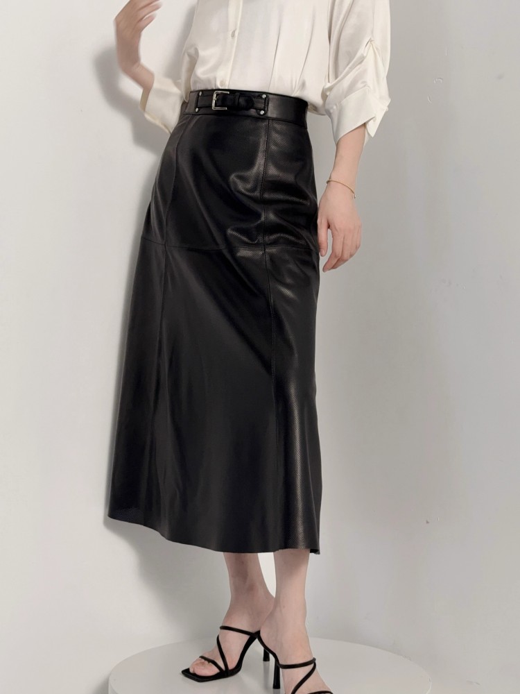 Nowa Moda Damska Ażurowa Spódn – Leather Work Outfit recenzja i cena