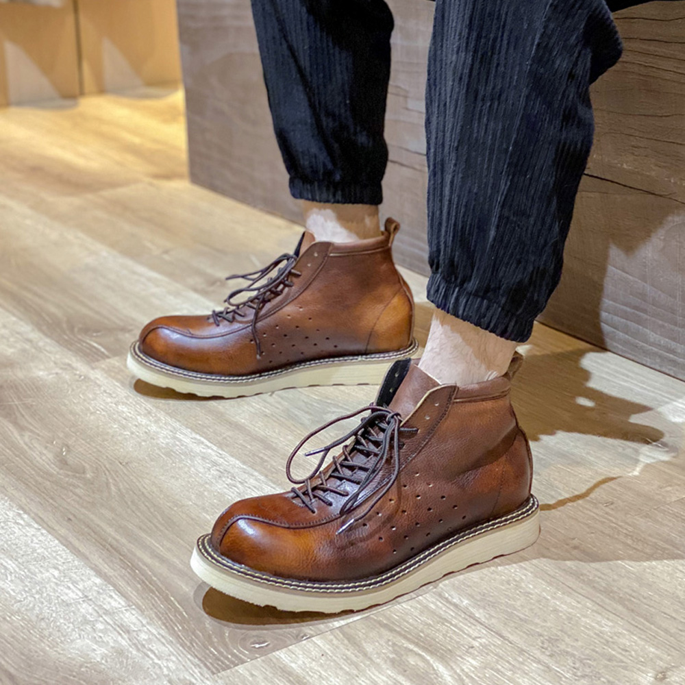 Męskie buty Chelsea z prawdziw – Leather Work Outfit recenzja i cena