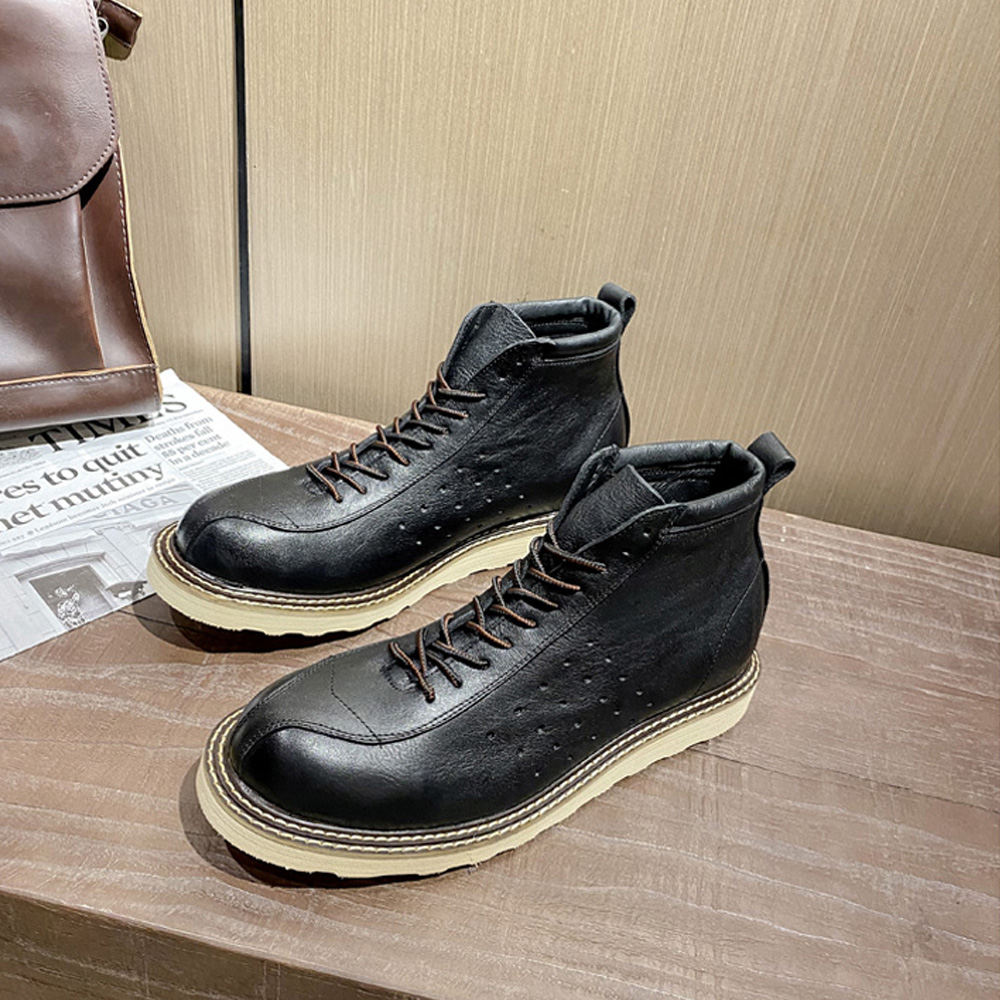 Męskie buty Chelsea z prawdziw – Leather Work Outfit recenzja i cena