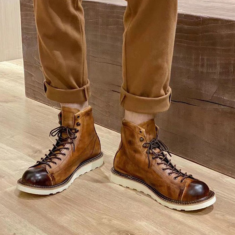 Męskie buty Chelsea z prawdziw – Leather Work Outfit recenzja i cena