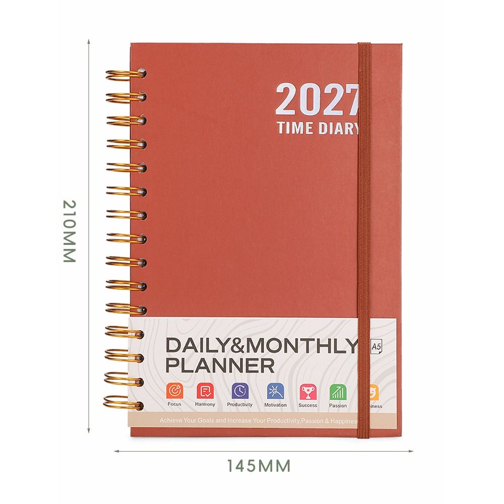Nowy planer A5 2027 w języku a – Leather Work Notepad recenzja i cena