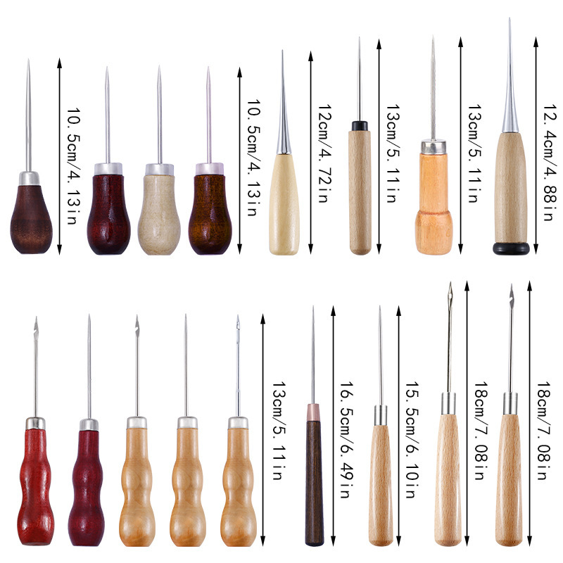 Szpikulec do skóry z drewnianą – Leatherwork Awl recenzja i cena