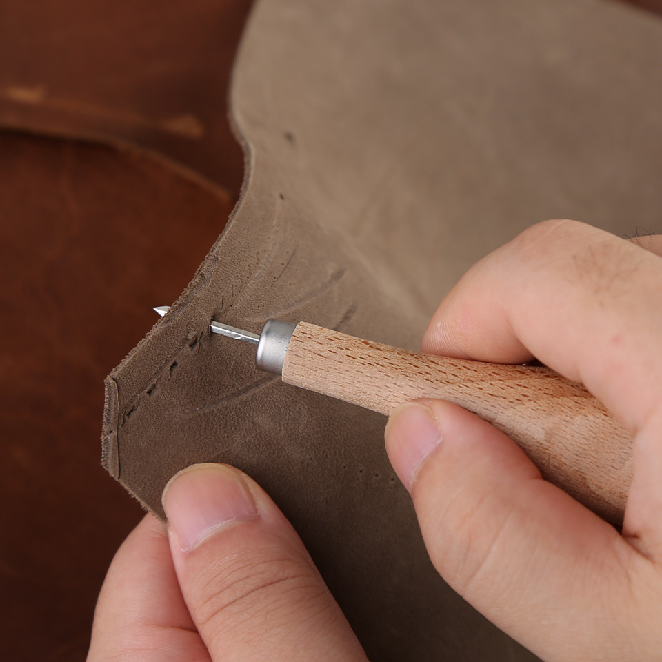 1 szt. Skórzany drewniany romb – Leather Punch Revolving recenzja i cena