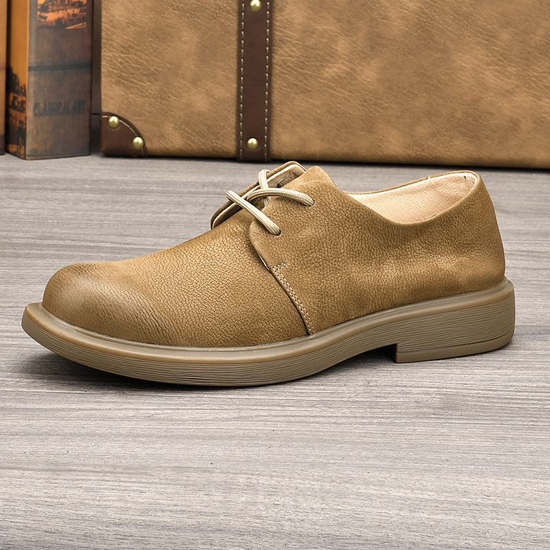 Retro Męskie Buty ze Skóry Nat – Leather Work Outfit recenzja i cena
