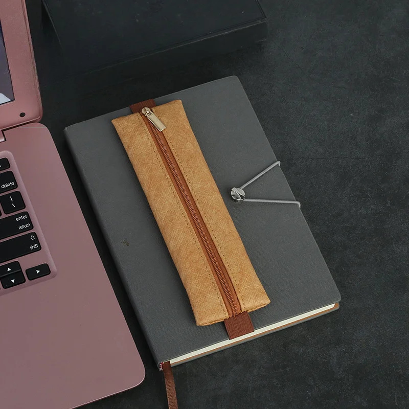 1 szt. Regulowany elastyczny u – Leather Work Notepad recenzja i cena