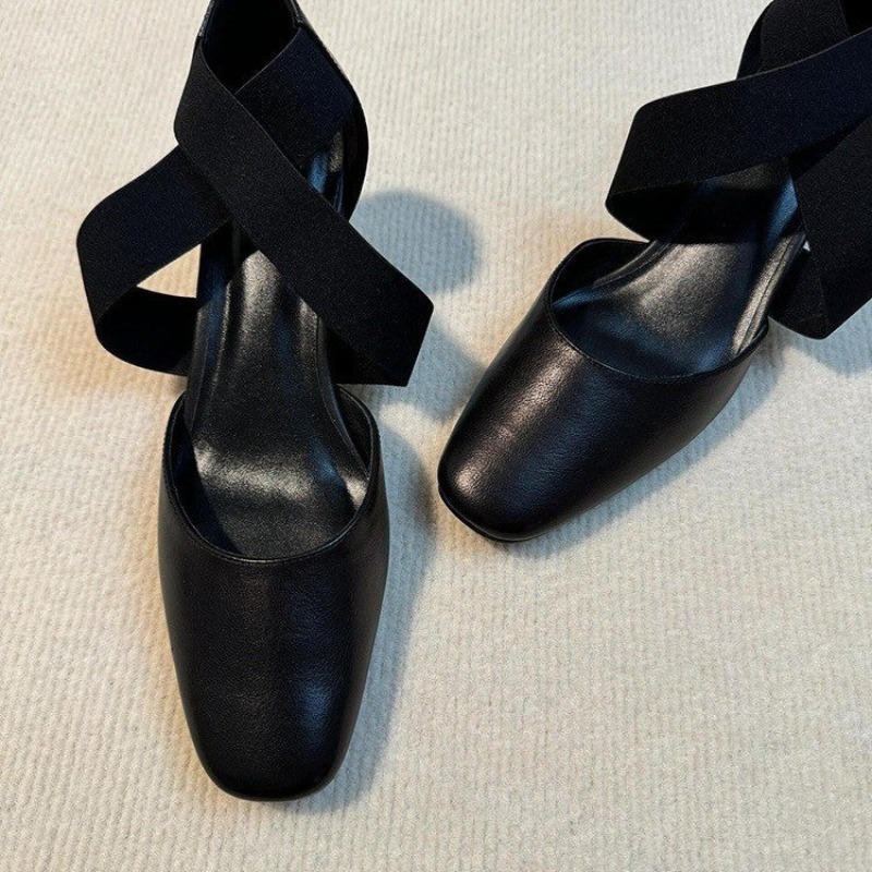 Damskie sandały na obcasie z k – Leather Work Outfit recenzja i cena