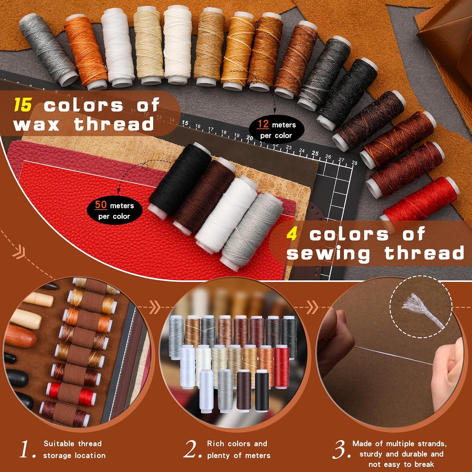 Zestaw narzędzi do obróbki skó – Leatherwork Tools recenzja i cena
