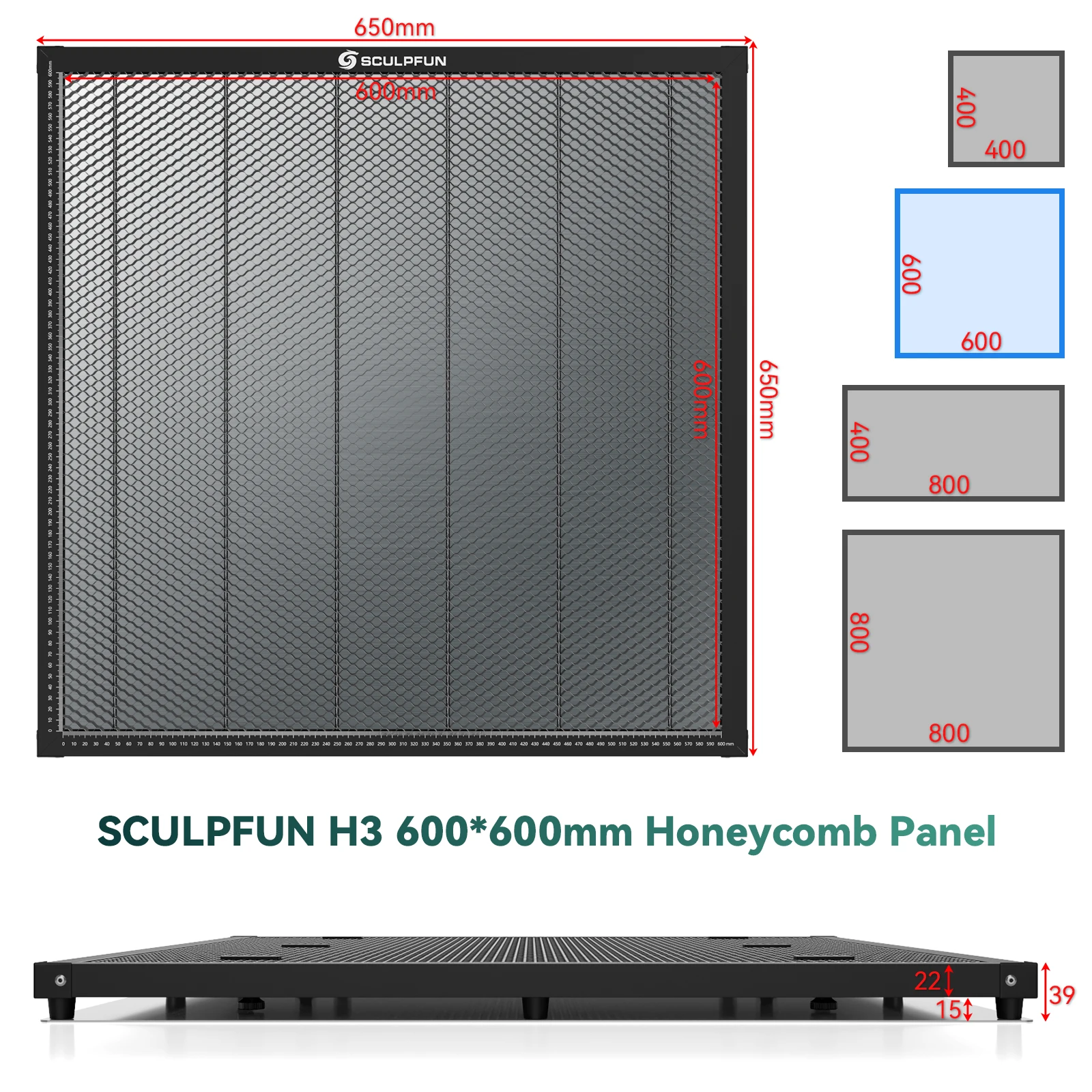 SCULPFUN 600x600mm stół warszt – Leather Workbench recenzja i cena