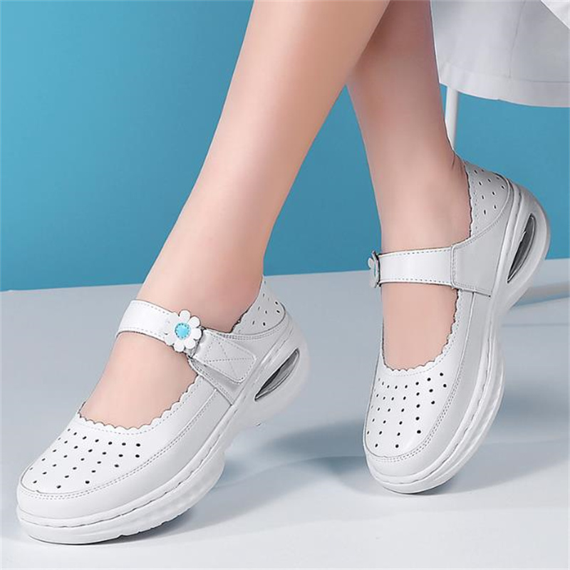 Damskie buty pielęgniarskie z  – Leather Work Outfit recenzja i cena